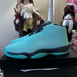 Teal High-Top Sneakers